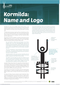 Poster about Kormilda college logo
